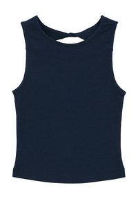 s.Oliver MIT RÜCKENAUSSCHNITT - Top - navy