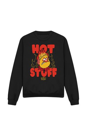 Cotton Soul, THE YEAR WITHOUT SANTA CLAUS HOT STUFF - Sweatshirt - black