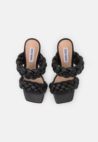 Steve Madden Mules à talons - black