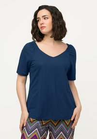 Ulla Popken T-shirt basic - dark blue