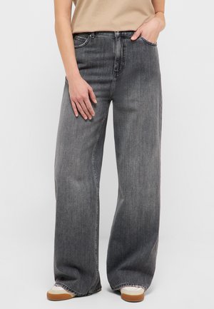 STYLE LUISE - Wide Leg - schwarz