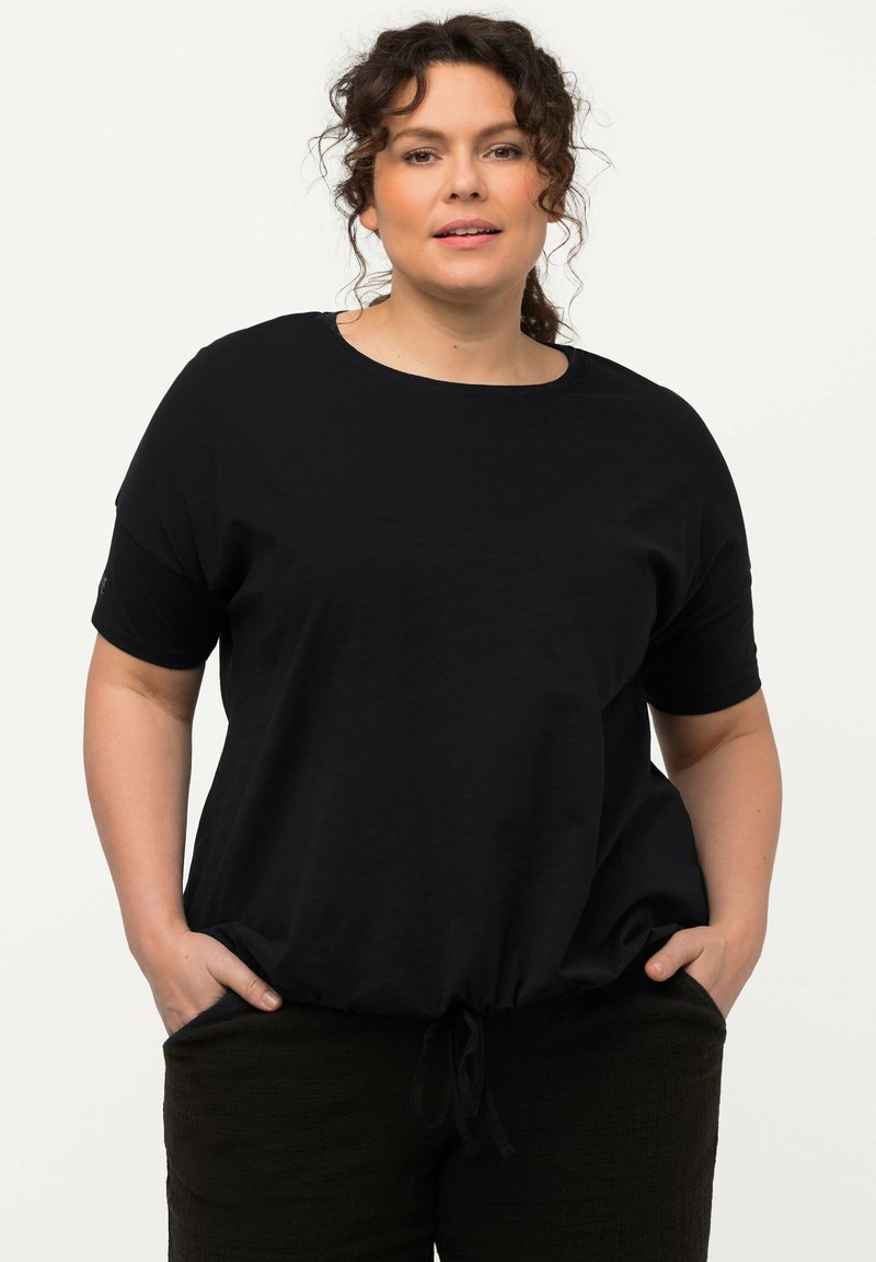 T-shirt avec col en v Ulla Popken | La Redoute