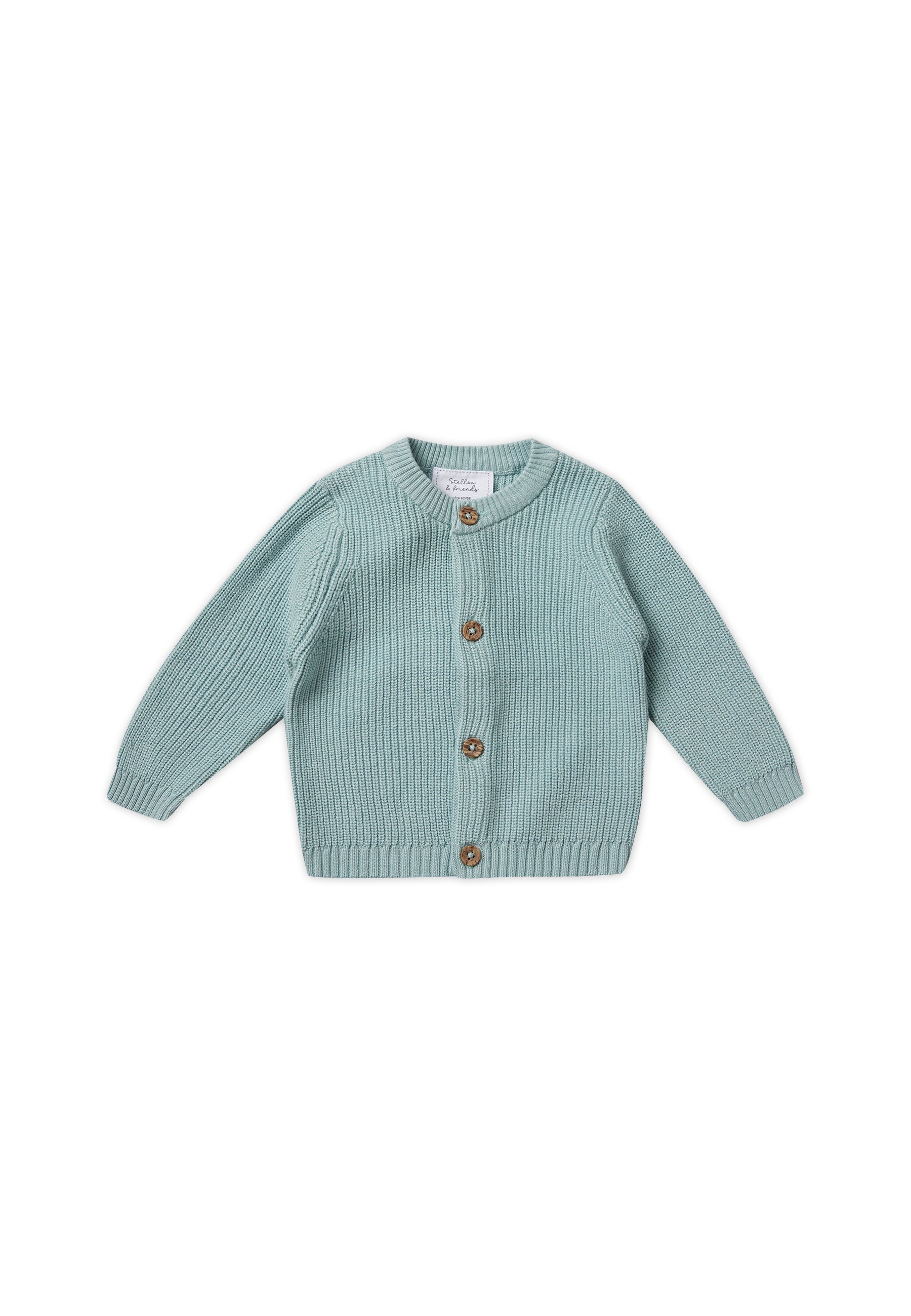 Stellou friends STRICKJACKE FEIN Strickjacke pistachio