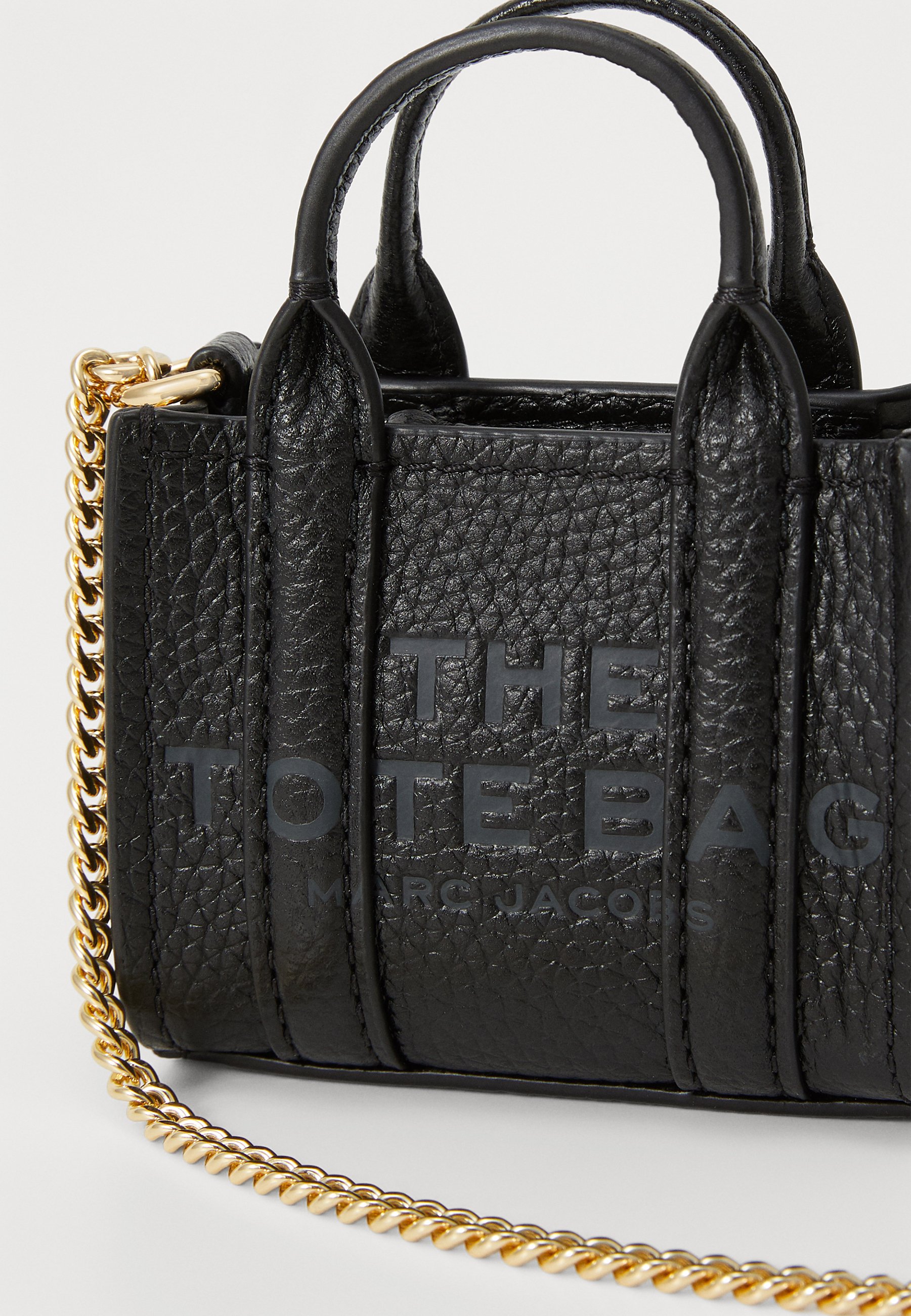 MARC JACOBS THE NANO TOTE CROSSBODY - Porta-chaves - black/preto