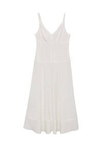 V-NECKLINE - Maxikleid - white