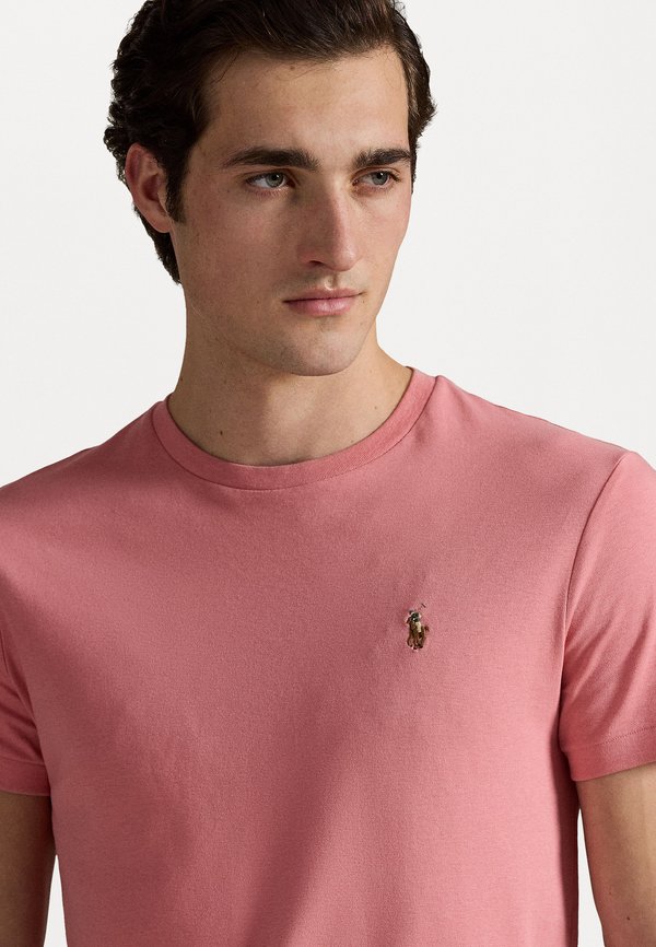 CUSTOM SLIM FIT SOFT COTTON T-SHIRT - Basic T-shirt - desert rose4