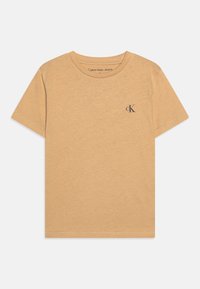 Calvin Klein Jeans MONOGRAM UNISEX 2 PACK - Basic póló - exotic mint/warm sand