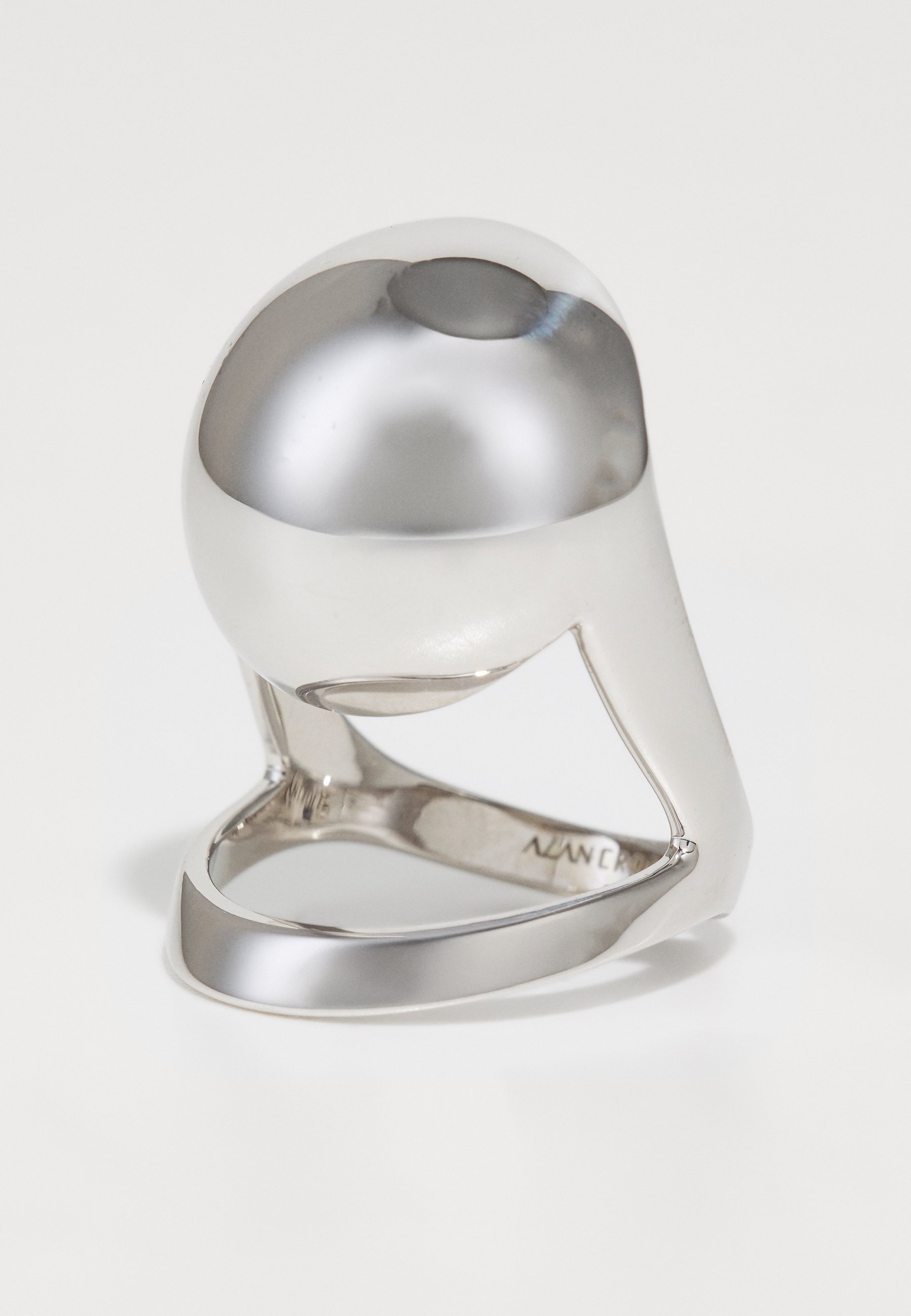 Alan Crocetti ARMADILLO UNISEX - Ring - rhodium/silberfarben
