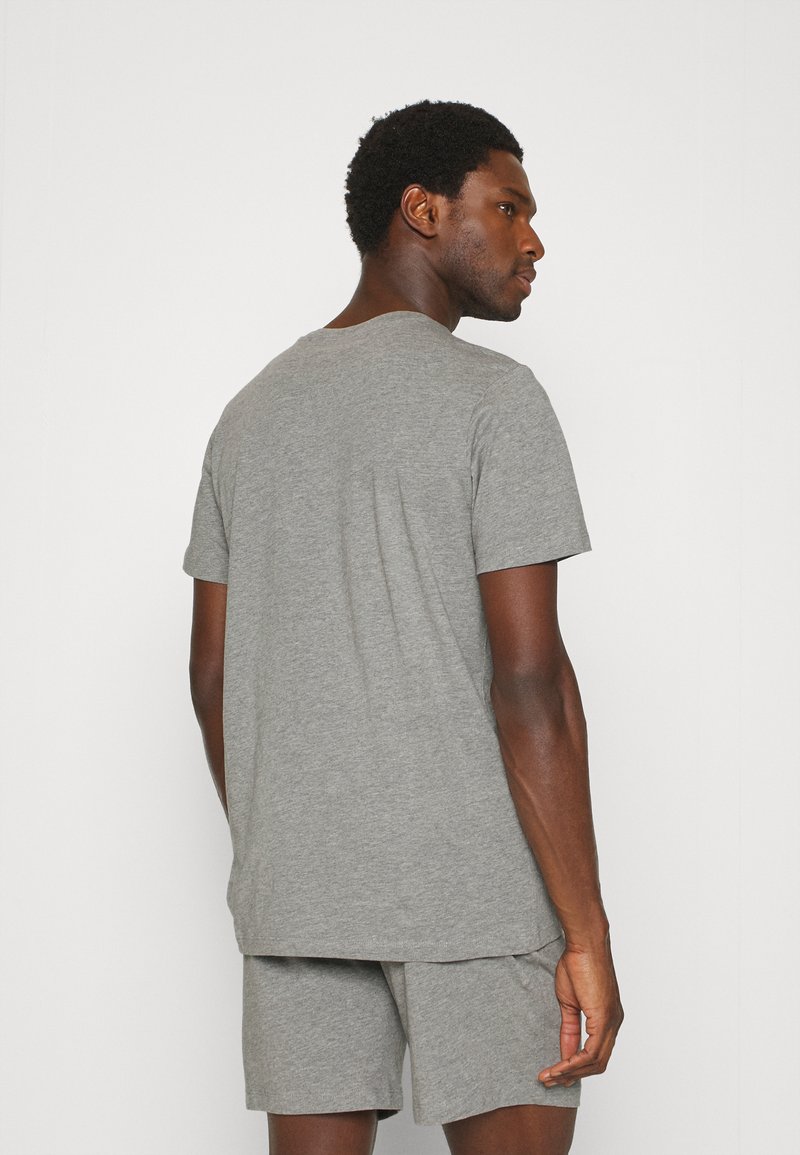 Herren Pyjamas | Jack & Jones JACTURBO TEE AND SHORTS GIFTBOX Pyjama light grey melange/grau - DW88643 Herren Pyjamas | Jack & Jones JACTURBO TEE AND SHORTS GIFTBOX Pyjama light grey melange/grau - DW88643