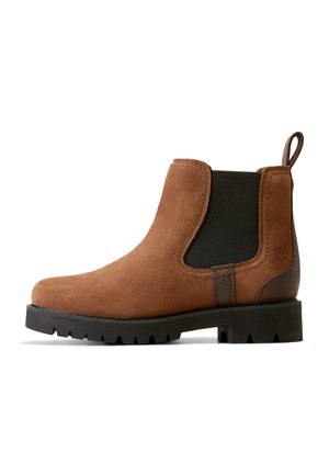 Ariat WEXFORD LUG WATERPROOF CHELSEA - Botines con plataforma - dark earth