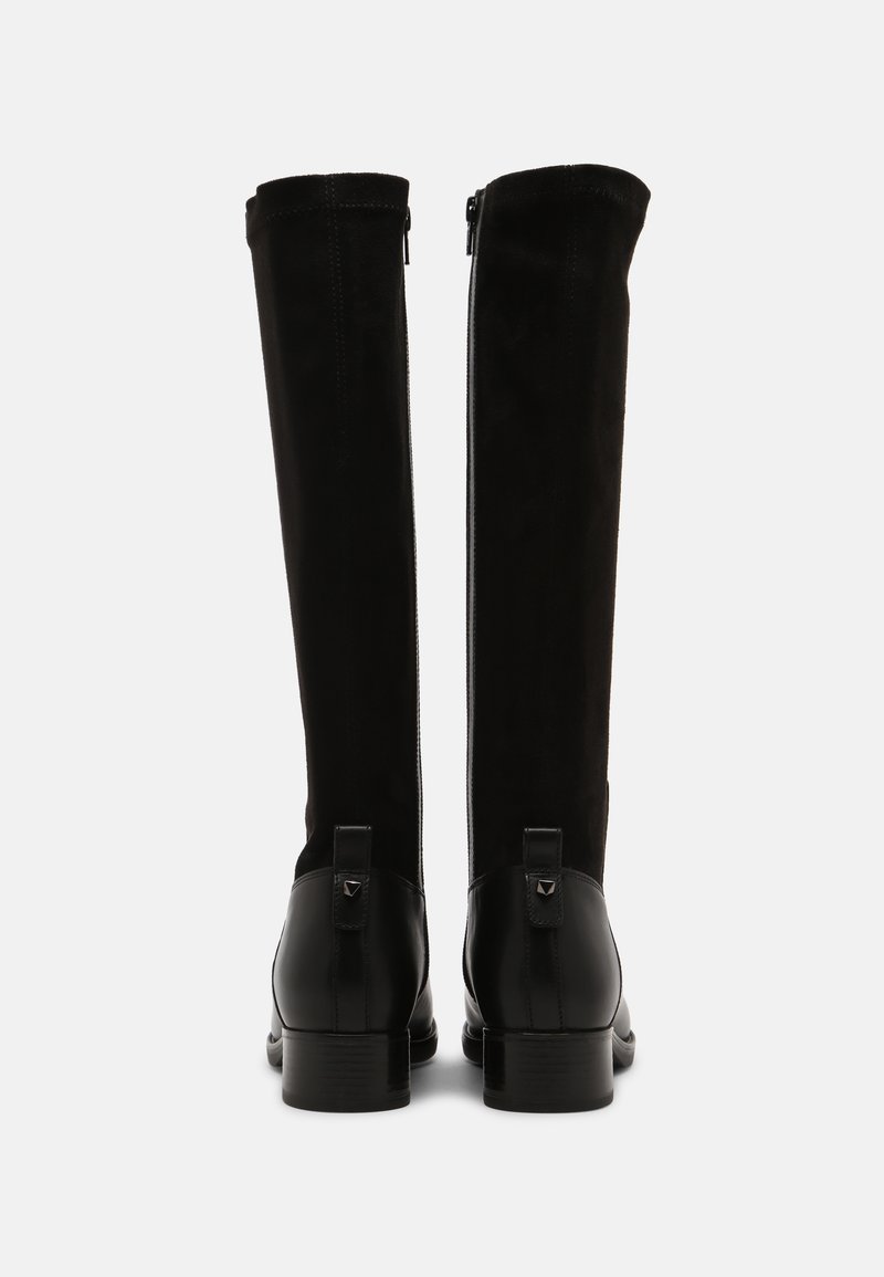 Geox D Felicity enkellaars voor dames, zwart, 38 EU