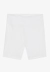 ESSENTIAL MID LENGTH HIGH RISE CYCLING SHORTS - Pajkice - white