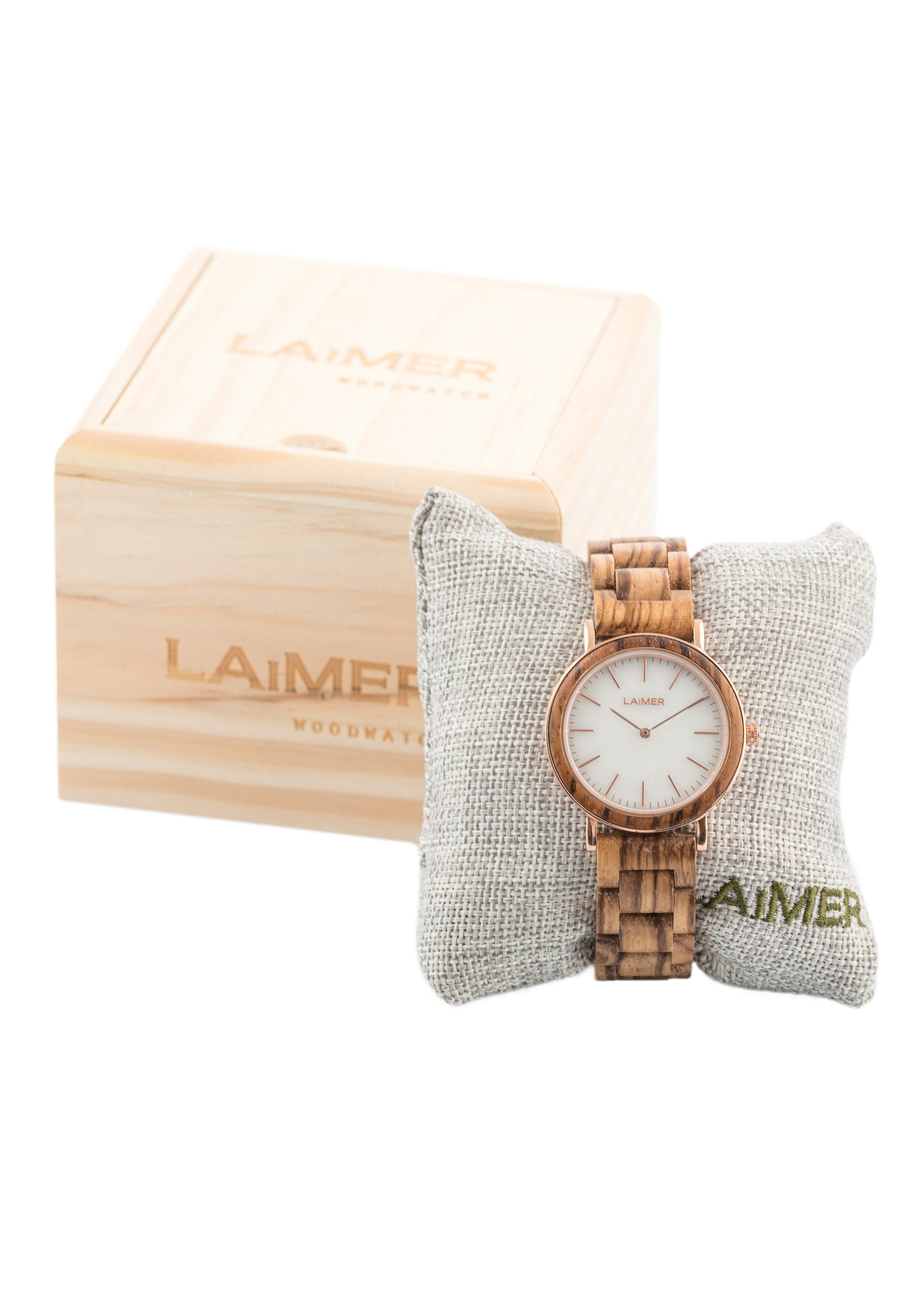Damen LAIMER QUARZ HOLZUHR - ANALOGE ARMBANDUHR LEONA - Uhr Damen LAIMER QUARZ HOLZUHR - ANALOGE ARMBANDUHR LEONA - Uhr