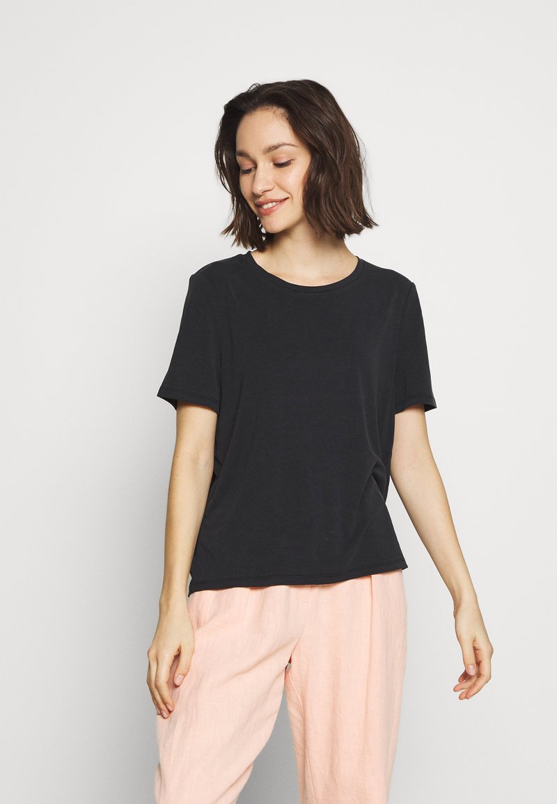 Kids ONLY KONNELLA S S O-NECK NOOS - T-Shirt print - rose smoke/pink