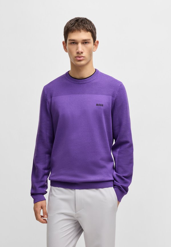 MOMENTUM - Strickpullover - dark purple