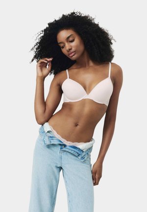 Marks & Spencer, 3 PACK WIRED PLUNGE BRAS (A-E) - Bøjle-bh - pink mix