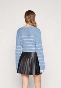 ONLY ONLIZARA ZIP PLEAT SKIRT - Trapecinis sijonas - black