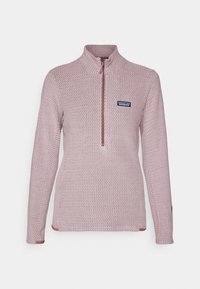 AIR ZIP NECK - Φλις πουλόβερ - stormy mauve