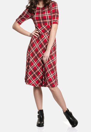 Denní šaty - red