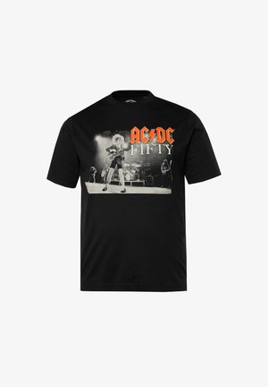 JP1880, BAND, ACDC, HALBARM - T-Shirt print - black
