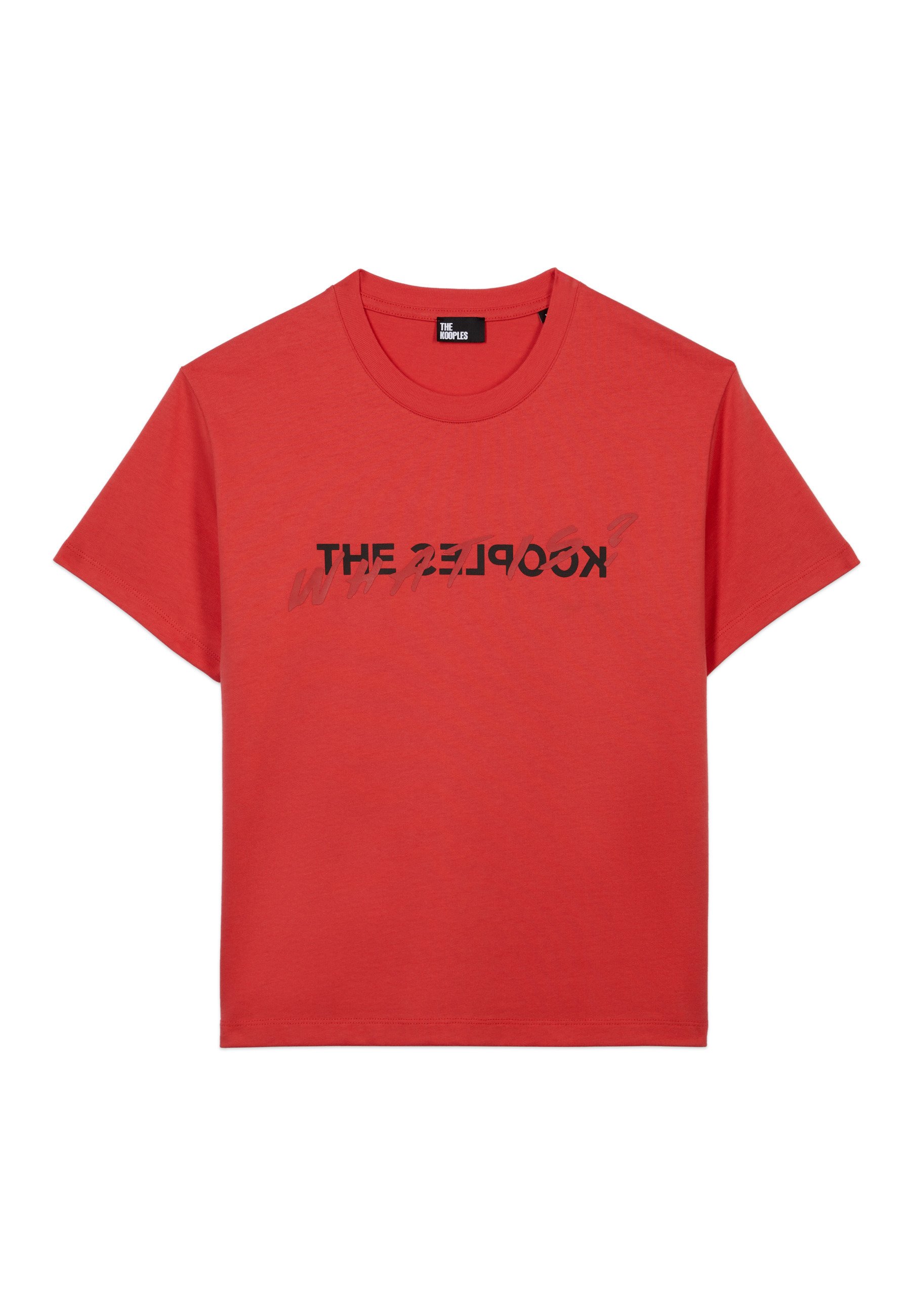 Zalando Tee Shirt The Koople The Kooples Print T-shirt Red Brique