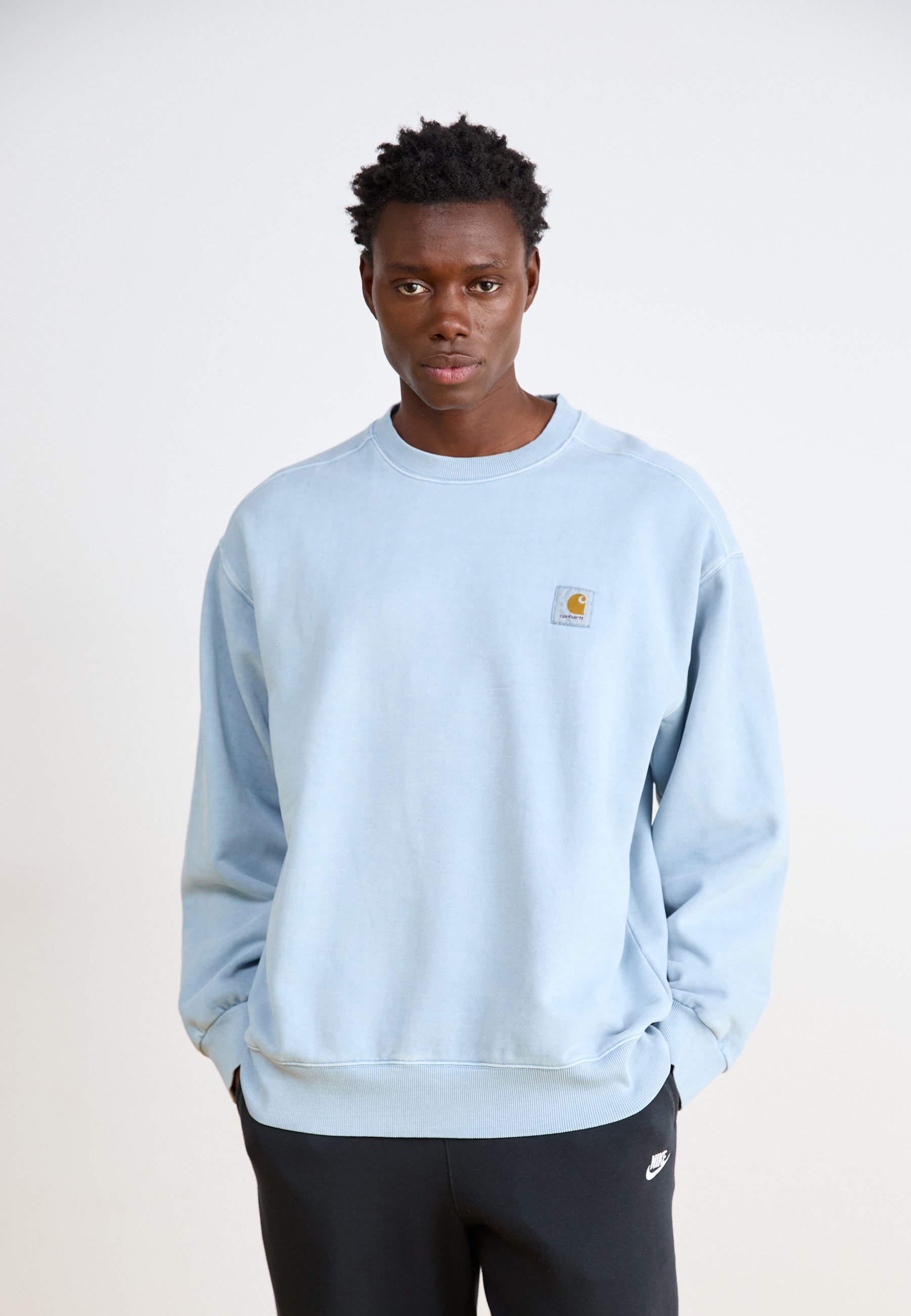 Carhartt WIP VISTA - Sweatshirt - dusty ice garment dyed/light 