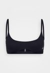 IKON RIBBED PEEPHOLE BRALETTE - Hosszított melltartó - black