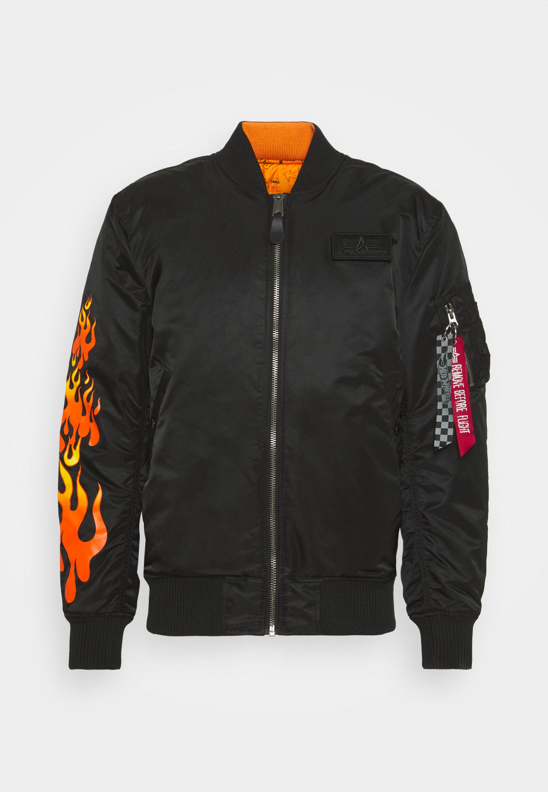 reversible flight jacket