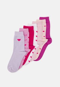 LASCANA - SOCKS IN THE BOX 7 PACK - Strumpor - pink/multi Miniatyrbild 1