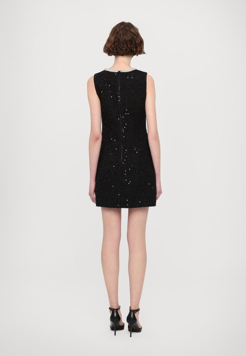 knee length dresses for ladies Solea White Sequin Mini Dress main image 0