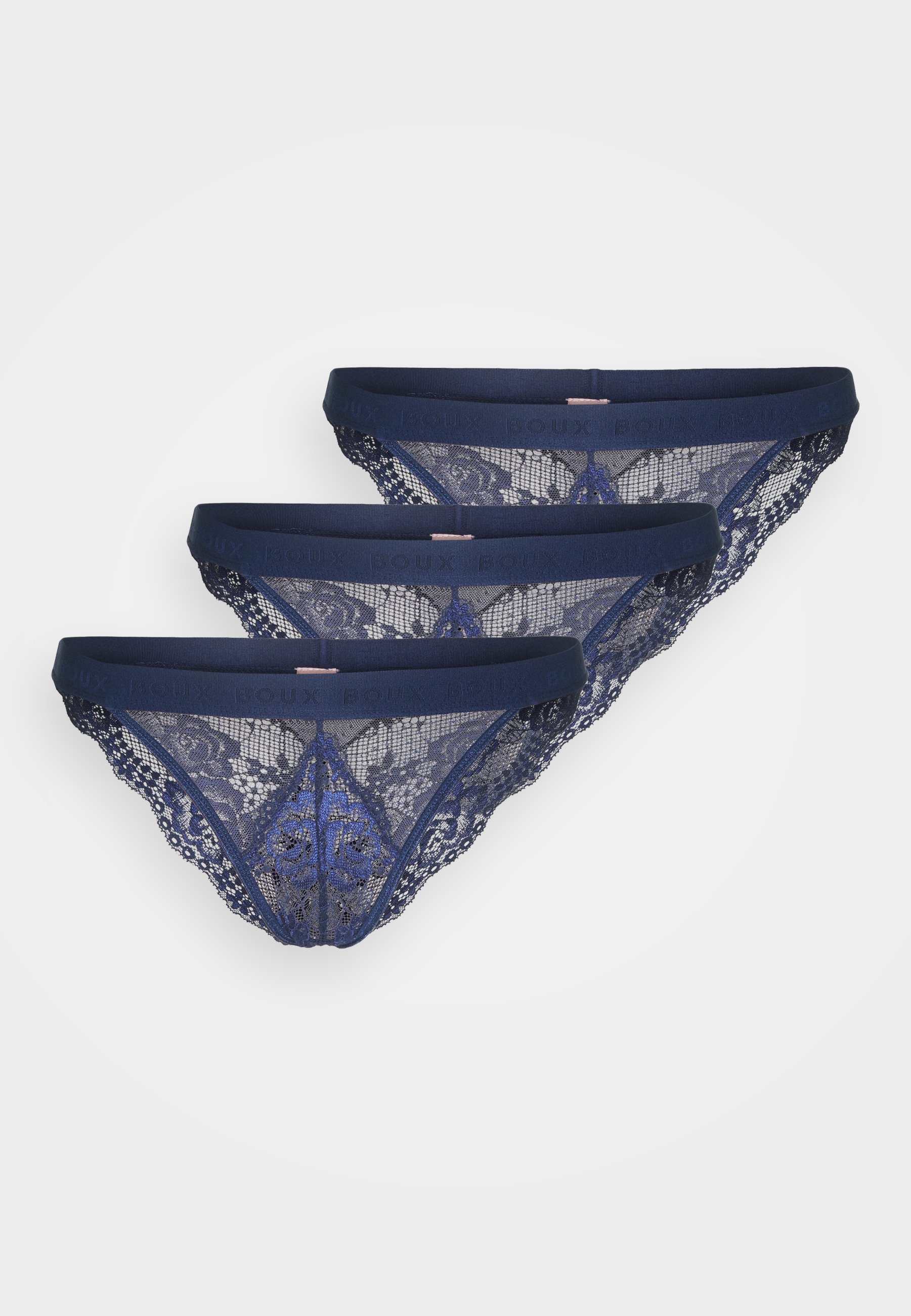 Women TASHA HIGH LEG LACE BRAZILIAN 3 PACK - Briefs Women TASHA HIGH LEG LACE BRAZILIAN 3 PACK - Briefs