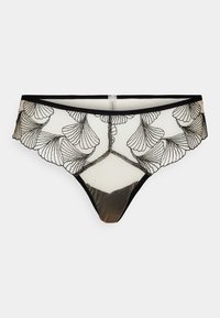 MAGIC GARDEN THONG - Tanga - black