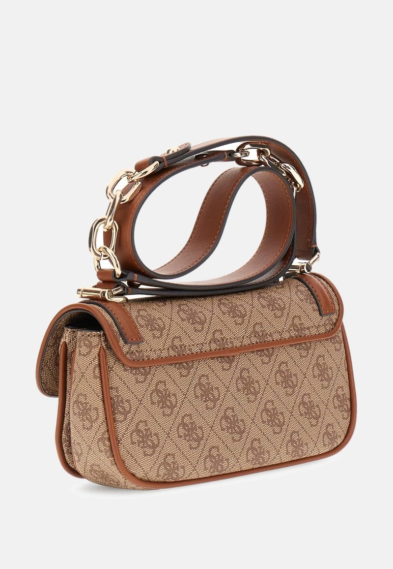 Bolsa Fynna Mini Status Crossbody En Color Rosa Logo | Cuotas sin interés