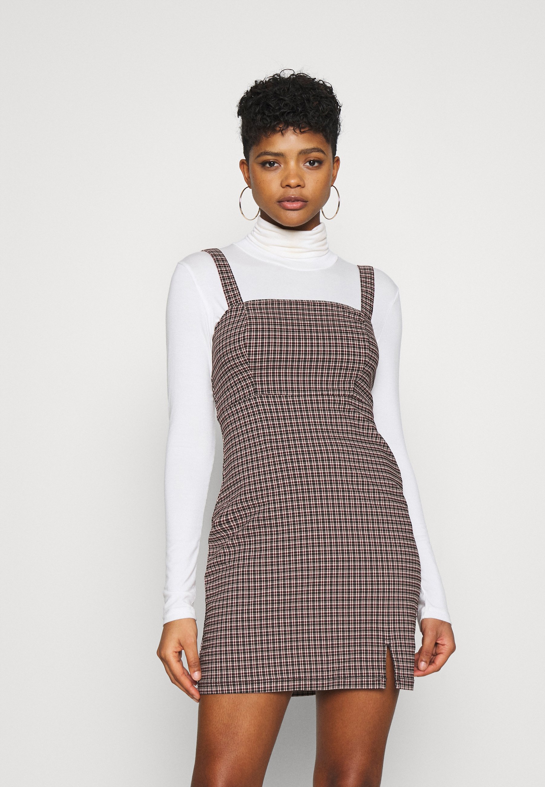 feline midi dress