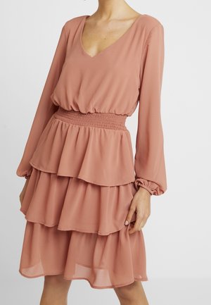 VILA Robe de jour - brown