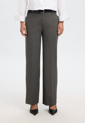 Selected, Nohavice - dark grey melange