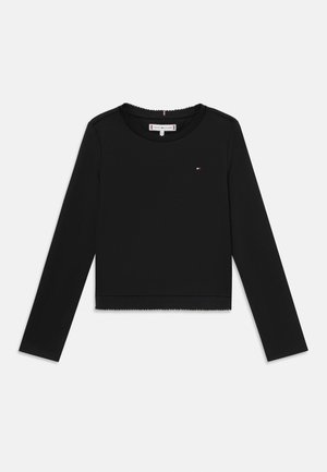 PUNTO - Μπλούζα με μακριά μανίκια - black