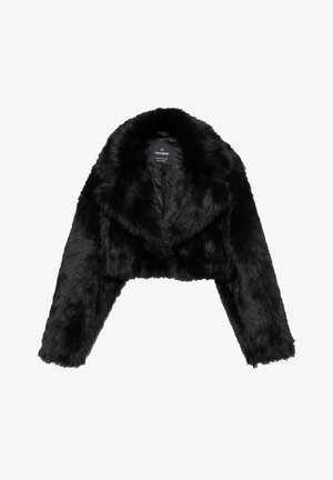 PULL&BEAR Zimska jakna - black