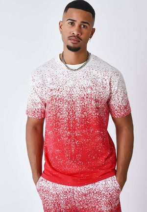 Project X Paris SPRAY - T-shirt con stampa - rouge