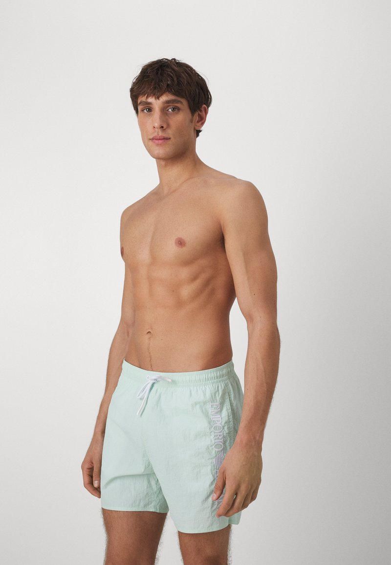 Emporio Armani SWIMWEAR Shorts da mare water green/verde chiaro Zalando.it