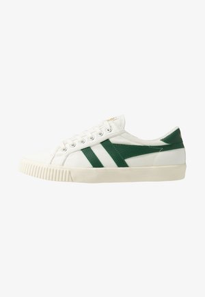 TENNIS MARK COX VEGAN - Matalavartiset tennarit - offwhite/dark green
