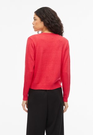 VILA VIRIL - Vest - hibiscus