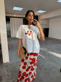 Never Fully Dressed - PAN CON TOMATE - Print T-shirt - white Thumbnail Image 1