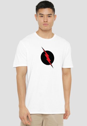 Cotton Soul, JLA REVERSE FLASH - Print T-shirt - white