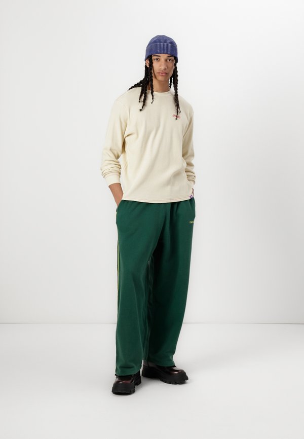 STAMP WAFFLE LONG SLEEVES UNISEX - Long sleeved top - beige4