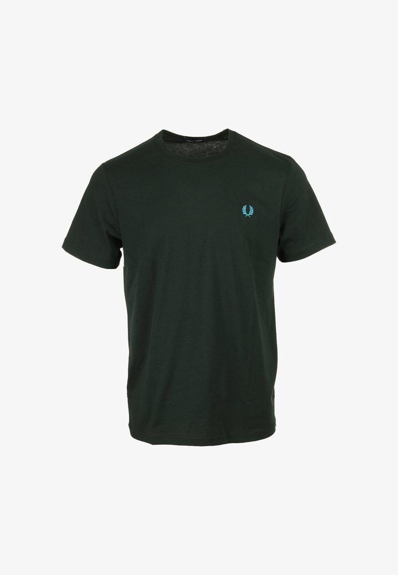 Fred Perry CREW NECK TEE - Camiseta básica - night green ocean