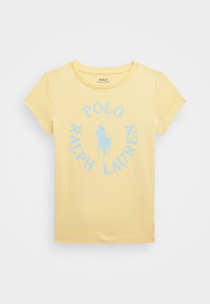 GRAPHIC - T-Shirt print - wicket yellow
