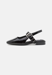 ASTRA SLINGBACK - Ballerina med hælstøtte - black