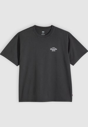Levi's®, BOXY TEE - Μπλουζάκι με στάμπα - coastal creative gremlin jet black