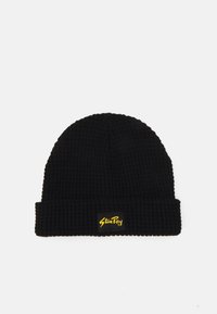 WAFFLE BEANIE UNISEX - Mütze - black